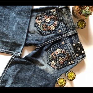 Miss Me Jeans Signature Boot Size 27